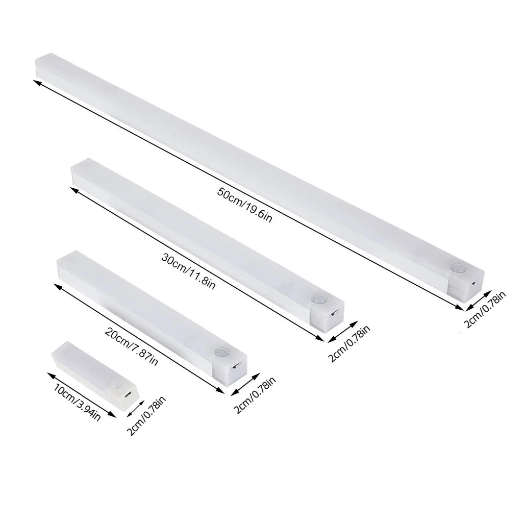 Wireless Rechargeable LED Night Lights Motion Sensor Lights Closet Kitchen Night Lights Bedroom Sensor Light Cabinet Stair Light