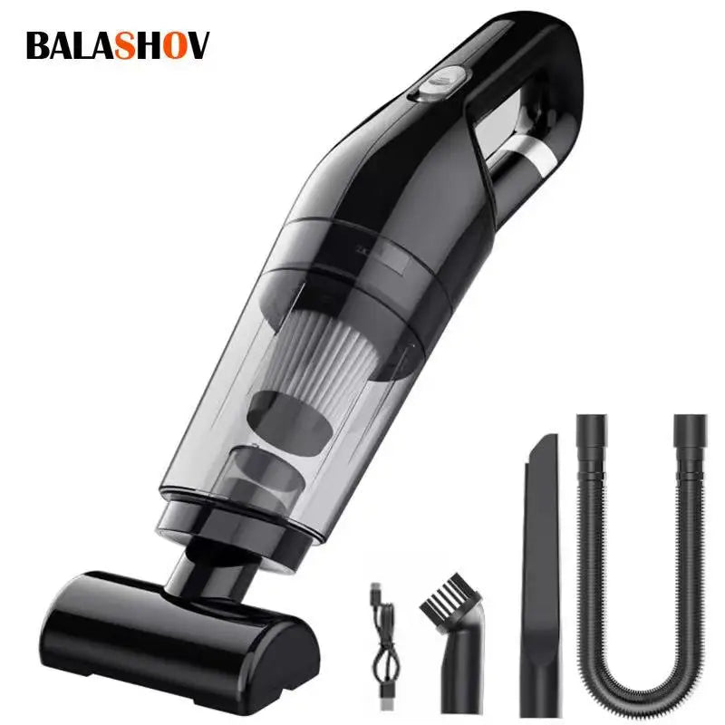 LEIBOO 10000PA Car Vacuum Cleaner Mini Portable Wireless Hand held Cleaner for Home Appliance Powerful Cleaning Machine