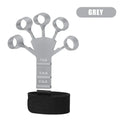 Finger Trainer Five Finger Rehabilitation Device Wrist Therapy Tool Silicone Grip Strength Enhancer Hand Grip Extender