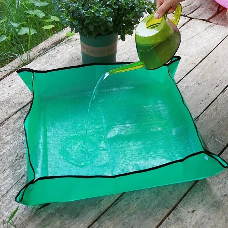 1pcs Planting Mat 50cm -100cmGardening Potting Pad Foldable Garden Plant Flower Pot Transplanting Waterproof Mats