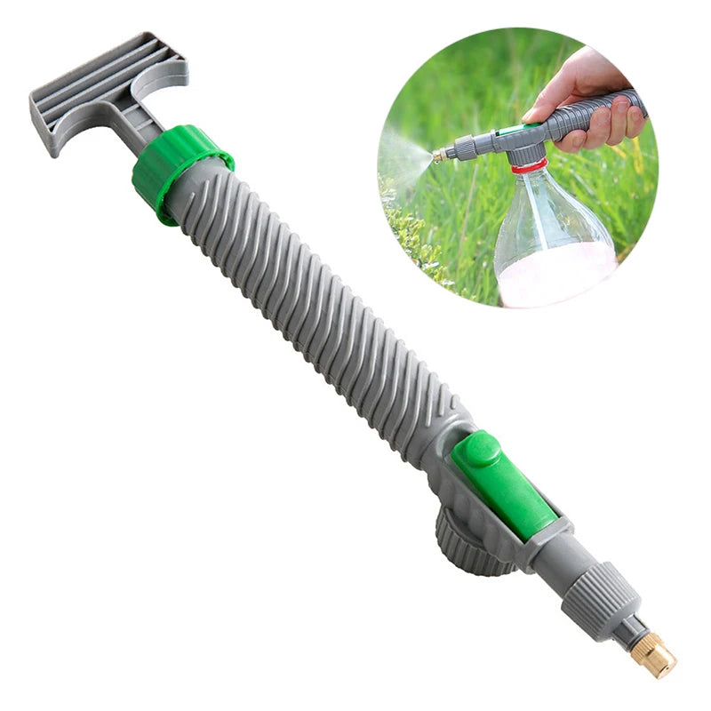 Adjustable Drinking Bottle Sprayer Watering Nozzle Sprinkler Pressure Fogging Nozzle Gardening Tools